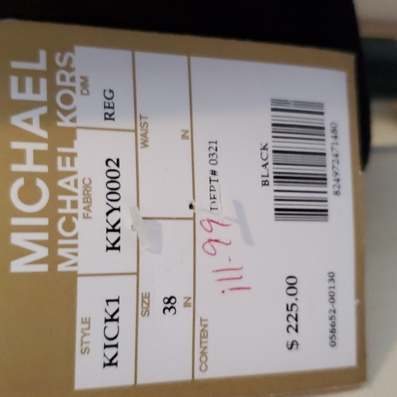 Michael Kors Men's Faux Leather Suede Blazer Size 38 Reg - Picture 3 of 8